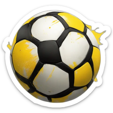 pelota futbol grafiti sticker
