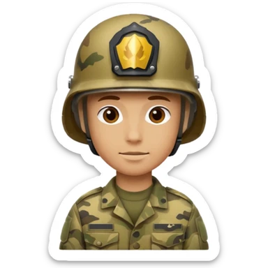 Soldier sticker