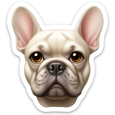 French bulldog sticker