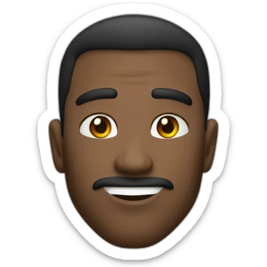 Powerfull handsome Man a doğ sticker