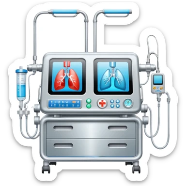 medical life support apparatus sticker