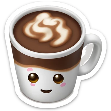 Hot chocolate  sticker