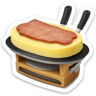 Raclette sticker