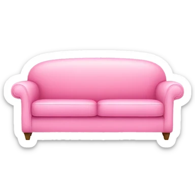 Pink sofa  sticker