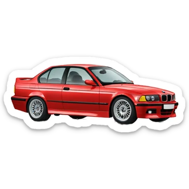 bmw e36 sticker