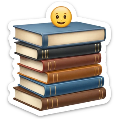 study, books, exams sticker