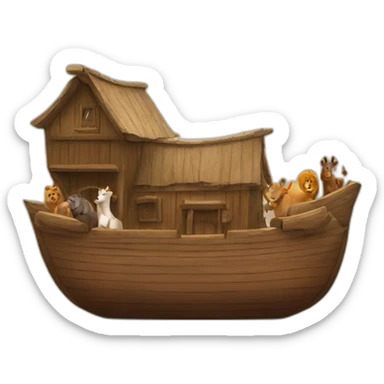 noah's ark sticker
