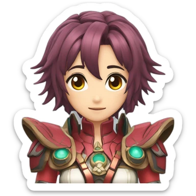 Pyra from Xenoblade Chronicles 2 sticker