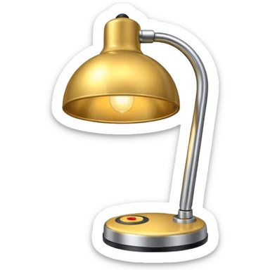 lamp in OS-style UI style sticker