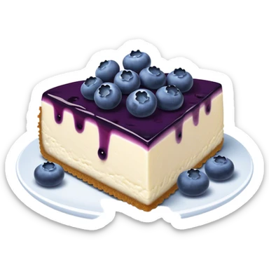 Blueberry Cheesecake  sticker