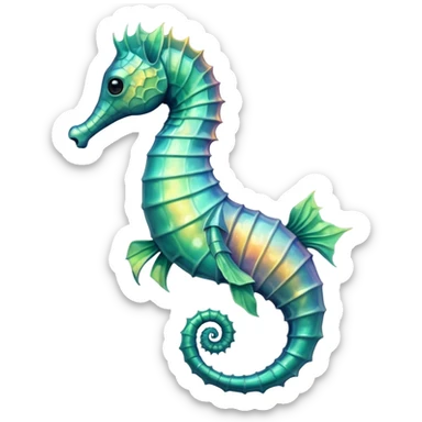 Caballo de mar sticker