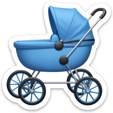 coche de bebe sticker