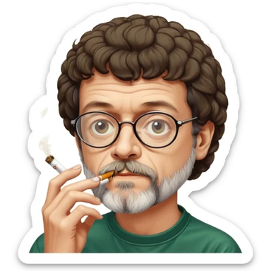 terence mckenna cannabis sticker