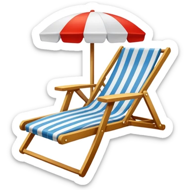 deckchair sticker