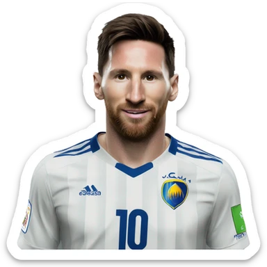 Messi à al nassr sticker