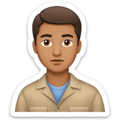 man activist sticker