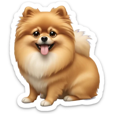 Pomeranian sticker
