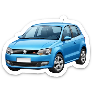 Voiture polo sticker