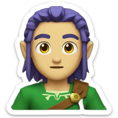 The legend of zelda sticker
