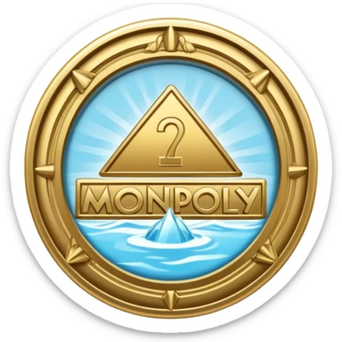 Monopoly hydro specialist badge  sticker