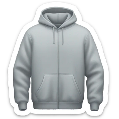 Gray Nike hoodie  sticker