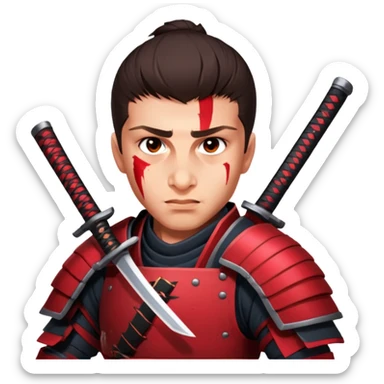 Battle-Ready Samurai sticker