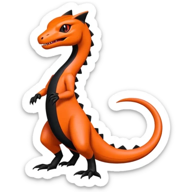 Salandit-Salazzle-Litten-Hybrid (Full body) sticker