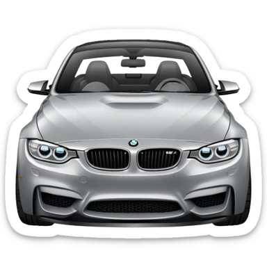 m3 bmw no log sticker