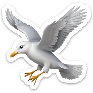 Seagull sticker
