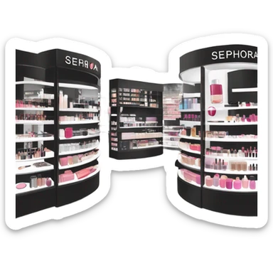 Sephora makeup store  sticker