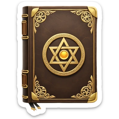 spell book sticker