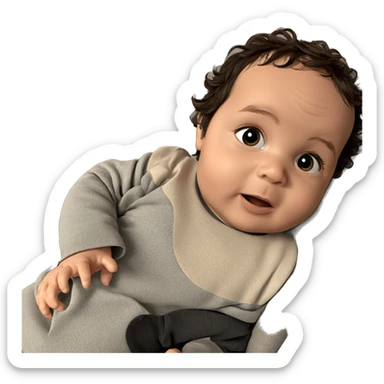 gazing at the future sticker