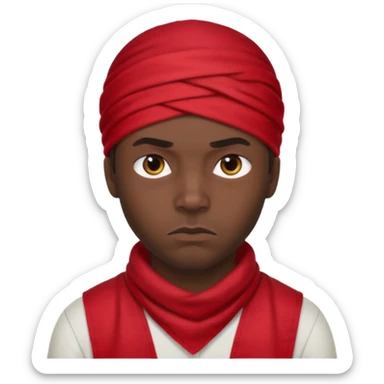 gangster bloods sticker