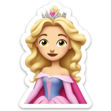 Sleeping beauty Disney sticker