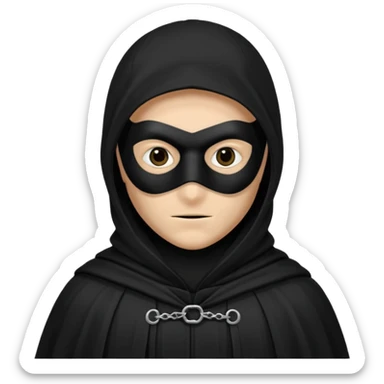 masked thieve sticker