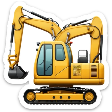MINI EXCAVATOR sticker