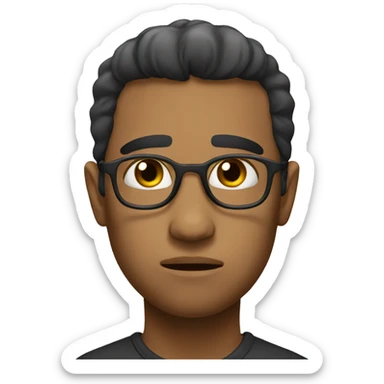 Very very sad sticker