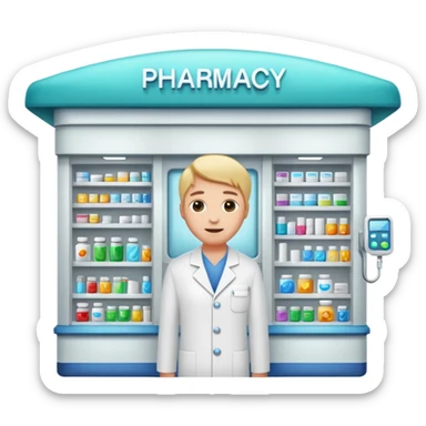 pharmacy sticker