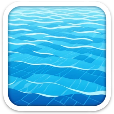 Swimming pool sticker