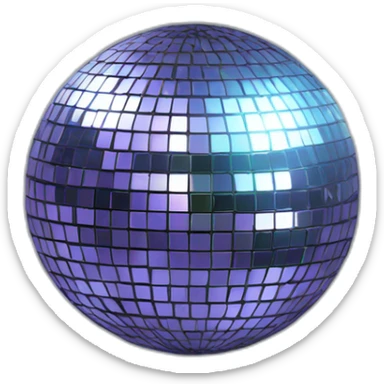 disco ball sticker