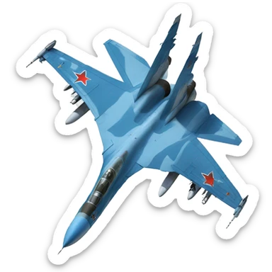 Su-27 sticker
