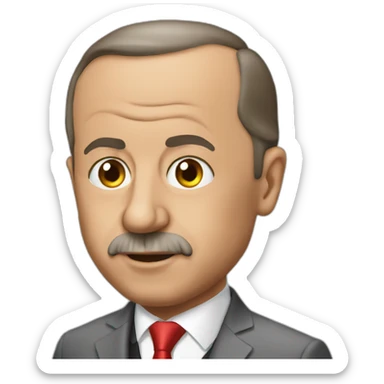 Erdogan has been sick sticker