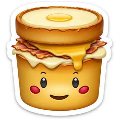 Créer un cocotier en beurre et bacon sticker