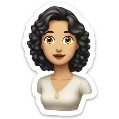 cristina d'avena sticker