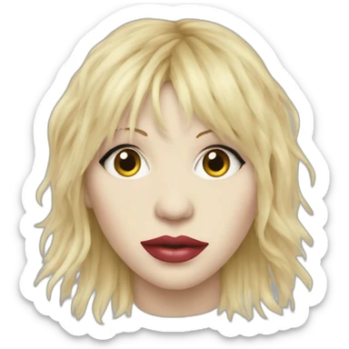 Courtney Love sticker