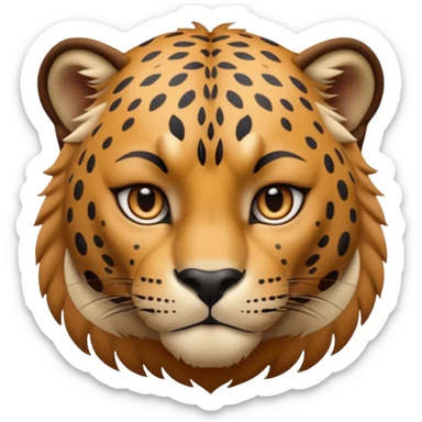 jaguar human sticker