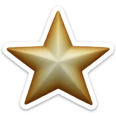 aestetic star sticker