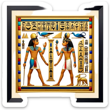 egypt wall art sticker