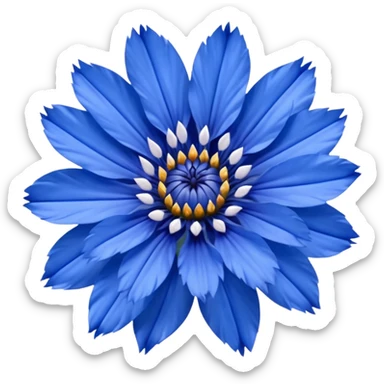 cornflower sticker