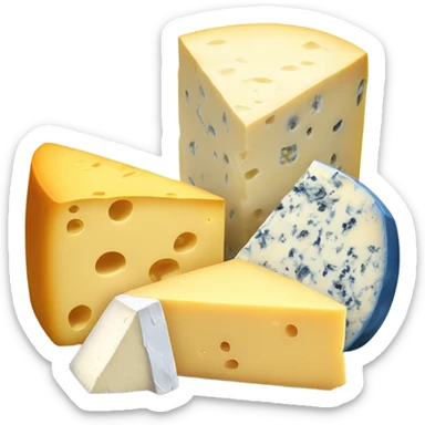 Cheese sticker
